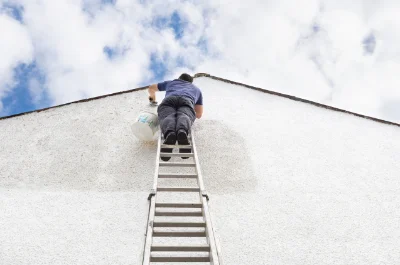 Peinture extérieure au Crotoy — façades et ravalement